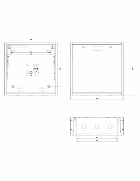 Comprar DRUTP VERTICALDVRBOX Arcón Vertical para grabador y pantalla con 2 llaves, ventilador y pasacables