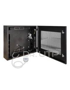 Kaufen DRUTP LUXURYDVRBOX vertikalen 19"-Rack-Schrank (4U) für Standardgeräte, mit 2 Schlüsseln, Lüfter, Kabeldurchführung und T 2