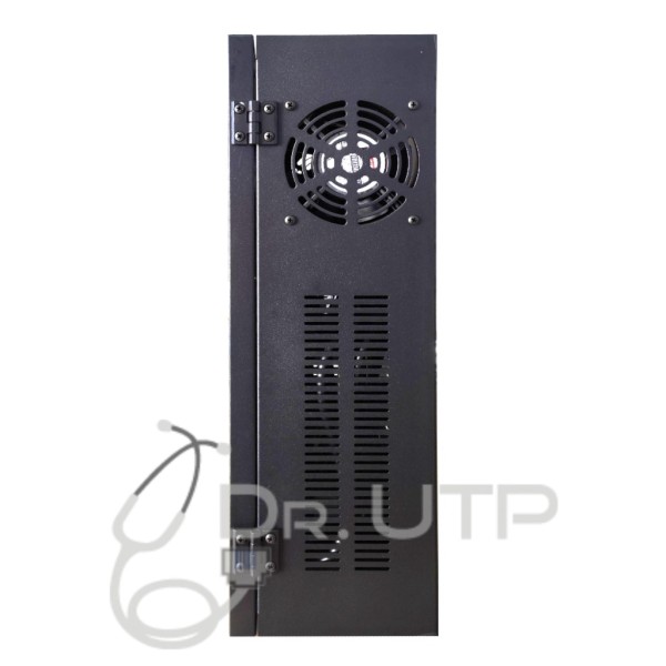 Acheter DRUTP LUXURYDVRBOX Coffret vertical pour équipements standard en rack 19" 4U avec 2 clés, ventilateur, passe-câbles et p