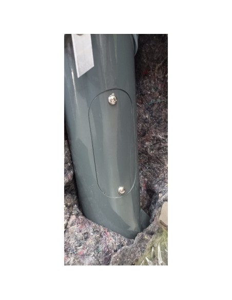 Comprar OEM KIT-BACULO-35-GRIS Báculo desmontable de 3,5m de altura en acero galvanizado de color gris con soporte para cámara y