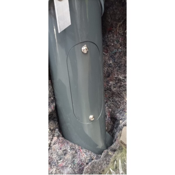 Comprar OEM KIT-BACULO-45-GRIS Báculo desmontable de 4,5m de altura en acero galvanizado de color gris con soporte para cámara y