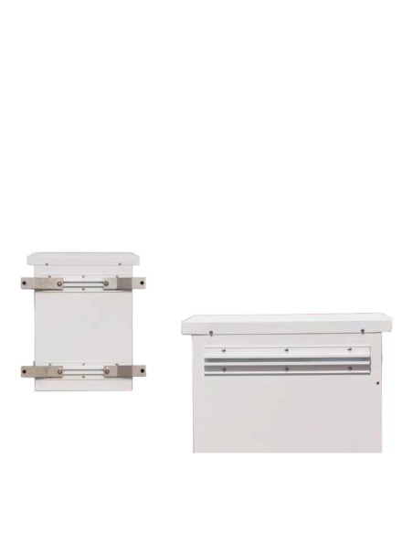 Acheter OEM BACULO-CAJA-SH-25-BLANCO ARMOIRE D’INTÉGRATION. Boîtier en acier 600x400x300 pour mât de 6 m ou fixation murale. Cou
