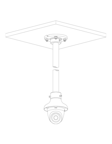 Kaufen DAHUA PFA109 Montageadapter für HDBWxxExx, HDBWxxRxx, HDWxxTLxx, HDWxxLxx