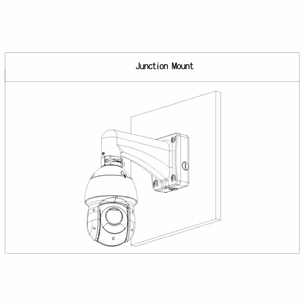 Acheter DAHUA PFA120-V2 boîte de jonction rectangulaire avec ancrage en 4 points pour PFW PFB300S PFB303W PFB305W PFB306W