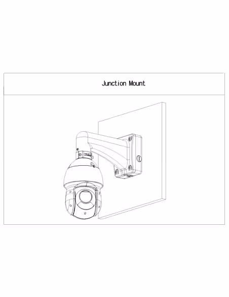 Acheter DAHUA PFA120-V2 boîte de jonction rectangulaire avec ancrage en 4 points pour PFW PFB300S PFB303W PFB305W PFB306W