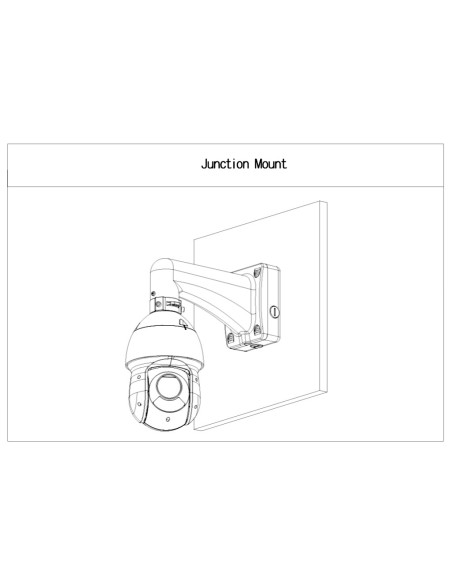 Kaufen DAHUA PFA120-V2 rechteckige Anschlussdose mit 4-Punkt-Befestigung für PFW PFB300S PFB303W PFB305W PFB306W
