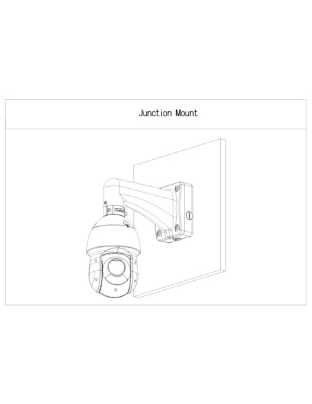 Acheter DAHUA PFA120A Boîte de jonction anticorrosion rectangulaire avec fixation en 4 points pour PFB731W PFB303WA PFB305WA PFB