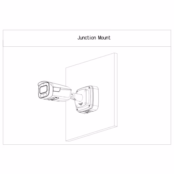 Comprar DAHUA PFA121-V3 Caja de conexiones rectangular IP66 Water-proof para cámaras Dahua con anclaje en 4 puntos