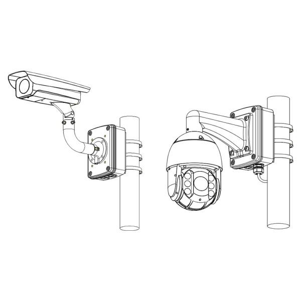 Kaufen DAHUA PFA126 IP66-Anschlussdose für motorisierte Dome-Kameras