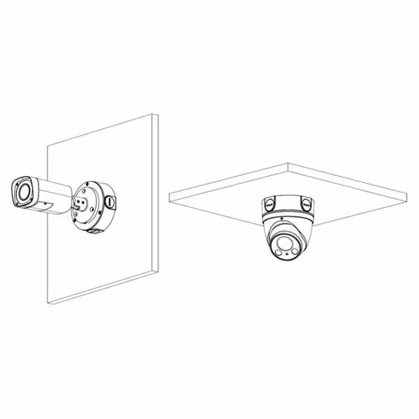 Acheter DAHUA PFA130-E-V3 Boîte de jonction étanche pour caméras bullet et mini-dômes Dahua avec fixation en 3 points