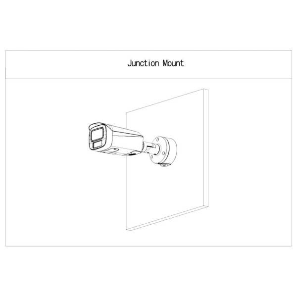 Acheter DAHUA PFA135-V2 Boîte de jonction pour IPC-HFW1/3/5 et HAC-HFW1/2/ME1 avec ancrage en 3 points