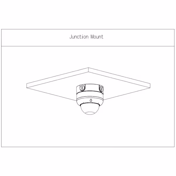 Kaufen DAHUA PFA137-V2 Anschlussdose für Domes, Mini-Domes, FishEye mit 3-Punkt-Befestigung