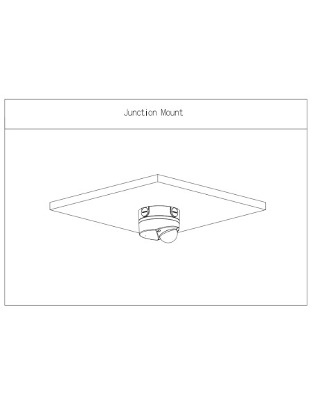 Acheter DAHUA PFA139-V2 Boîte de jonction pour mini-dômes avec fixation en 4 points