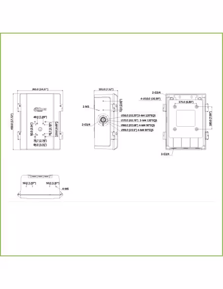 Acheter DAHUA PFA143 boîte de jonction IP66 IK10 préparée pour caméras et accessoires DAHUA