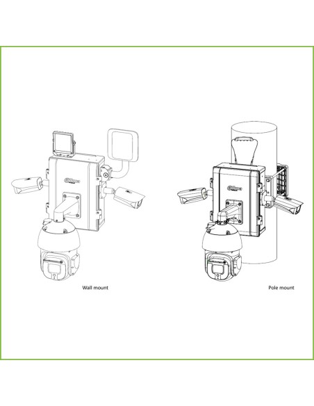 Kaufen DAHUA PFA143 Anschlussdose IP66 IK10 vorbereitet für Kameras und Zubehör DAHUA