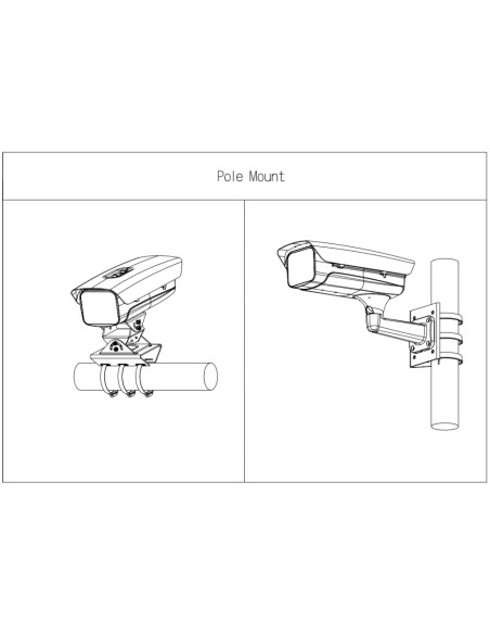 Acheter DAHUA PFA150-SG-V3 Adaptateur de mât pour PFBxx-SG PFAxx-SG couleur grise