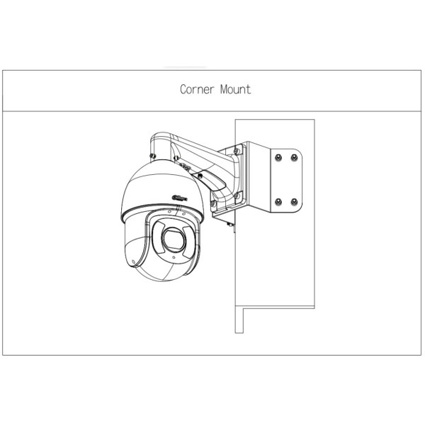 Kaufen DAHUA PFA151A-V2 Eckadapter für PFBx PFAx Korrosionsschutz