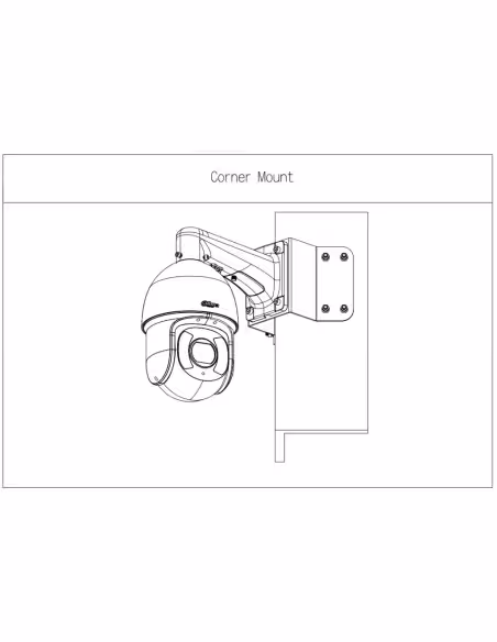 Acheter DAHUA PFA151A-V2 Adaptateur d’angle pour PFBx PFAx Anticorrosion