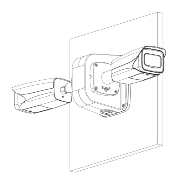 Comprar DAHUA PFA6330X Caja de conexiones IP66 para dos cámaras Bullet y Domo