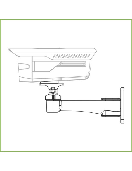 Kaufen DAHUA PFB121W Wandhalterung für die Montage an der Wand für IPC-HFW3241DF-AS-4G und IP-HFxxx