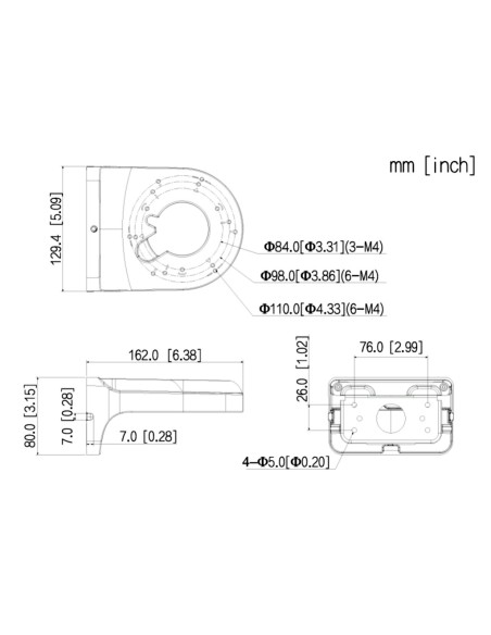 Kaufen DAHUA PFB2203W Wandhalterung für Domes und Mini-Domes