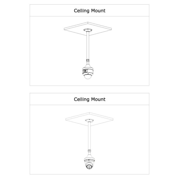 Comprar DAHUA PFB2211C Soporte para montaje en techo para Domos. Ajustable 475-800mm