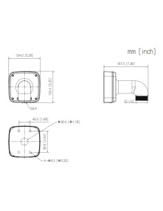 Kaufen DAHUA PFB302S-V3 Wandmontagehalterung für PFA100 PFA101 PFA102 PFA103 2