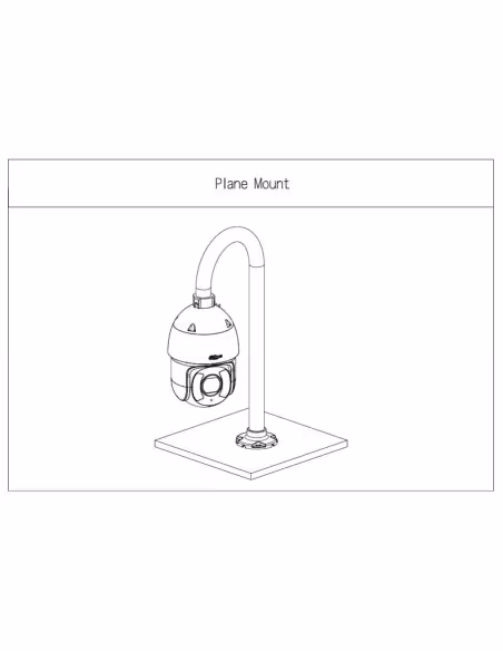 Comprar DAHUA PFB303S-V2 Soporte para montaje en pared tipo parapeto para PTZ