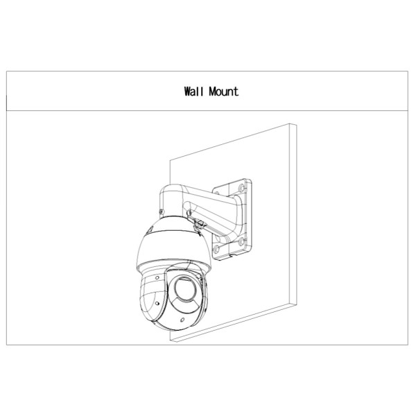 Acheter DAHUA PFB305W-V2 Support de montage mural pour Speed Dome et mini-dômes