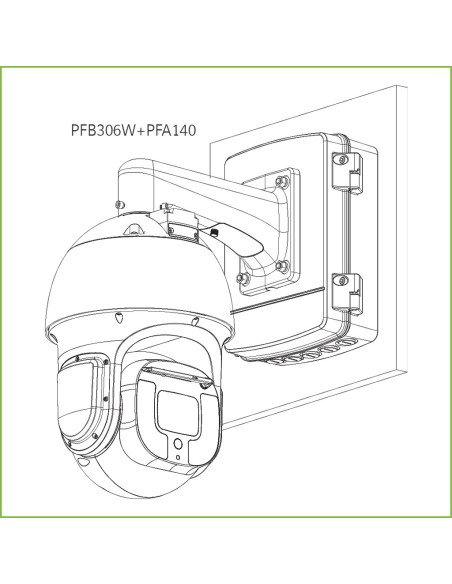 Acheter DAHUA PFB306W Support de montage mural pour Speed Dome SD8A