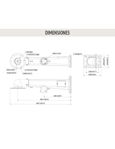 Kaufen DAHUA PFB412W Wandhalterung für die Kombination aus Dome-Kameras + Speed Dome 2