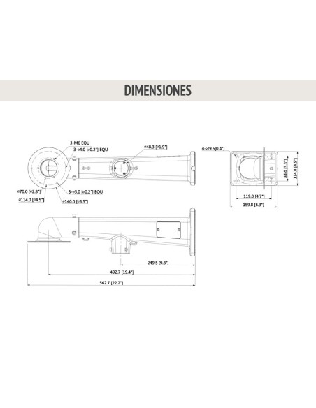 Kaufen DAHUA PFB412W Wandhalterung für die Kombination aus Dome-Kameras + Speed Dome