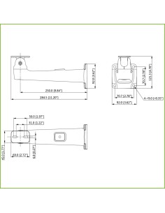 Kaufen DAHUA PFB605W Wandhalterung mit Kabeldurchführung für Gehäuse der Serie PFH610V 2