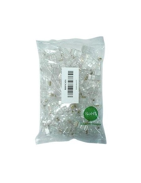 Kaufen DRUTP RJ45-CAT6 RJ45-Stecker CAT.6 transparent im Beutel, 100 Stück