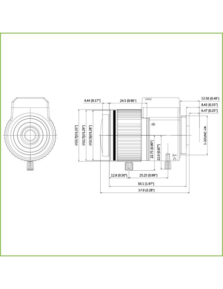 Acheter DAHUA PFL2712-E6D Objectif varifocal MP 6MP 1/2.7" CS AI IR F1.6 2.7~12mm