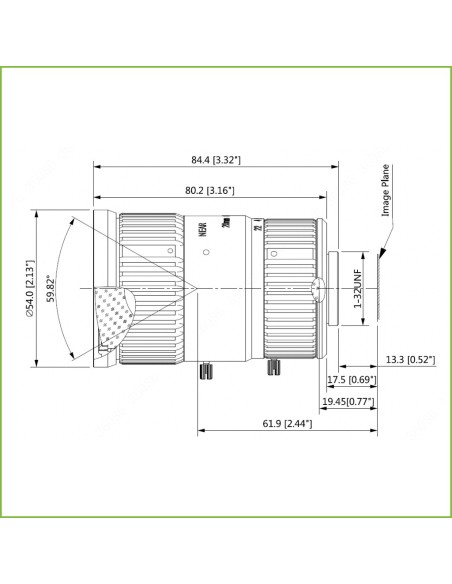 Kaufen DAHUA PFL20-J10M Festbrennweitenobjektiv MP 10M 4/3" C IR F1.6 20mm