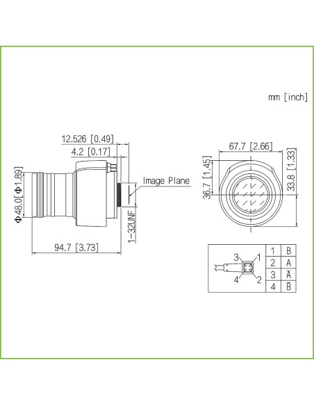 Kaufen DAHUA PFL010542-A12PE motorisiertes varifokales 12MP-Objektiv 1/1.7" CS 10.5-42mm