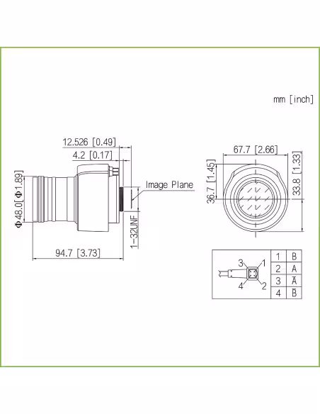 Acheter DAHUA PFL010542-A12PE Objectif varifocal motorisé 12 MP 1/1.7" CS 10.5-42mm