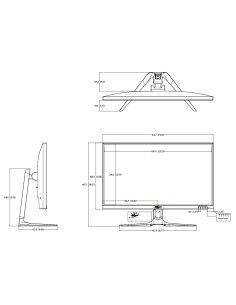 Acheter DAHUA LM27-F400-B4-V3 Moniteur Dahua 27" pour la sécurité 24/7 LED 2xDP(1.4)/2xHDMI(2.1) AUDIO 16:9 4K 2