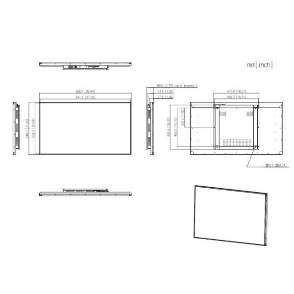 Acquista DAHUA LDH43-SAI400L-US LDH43-SAI400K - Monitor 43" Dahua Digital Signage Android Ethernet multimediale HDMI 4K