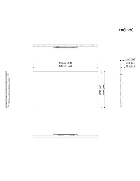 Acheter DAHUA LDH55-SAI400L-V1 Moniteur 55" Dahua affichage dynamique Android Ethernet multimédia HDMI 4K