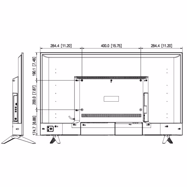 Comprar DAHUA LM43-F200-V2 Monitor 43" Dahua para Seguridad 24/7 VGA/HDMI/USB 16:9 1080P