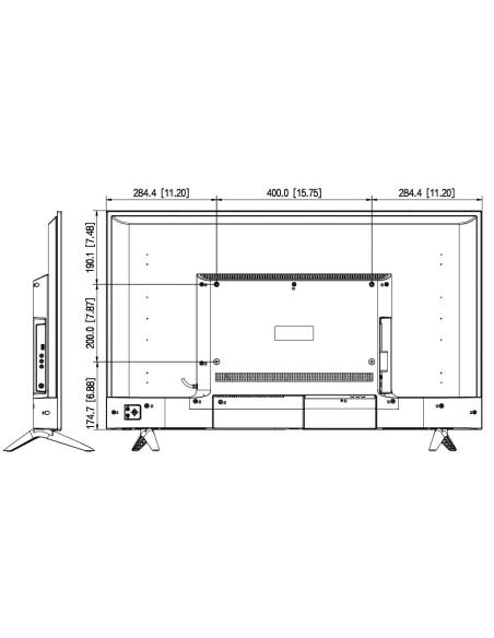 Acheter DAHUA LM43-F200-V2 Moniteur 43" Dahua pour la sécurité 24/7 VGA/HDMI/USB 16:9 1080P