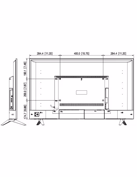 Comprar DAHUA LM43-F200-V2 Monitor 43" Dahua para Seguridad 24/7 VGA/HDMI/USB 16:9 1080P