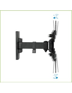 Acheter OEM LP2042TNL-B Support mural pour moniteurs 13"-42" jusqu’à 20 kg Inclinaison +5°/-12°