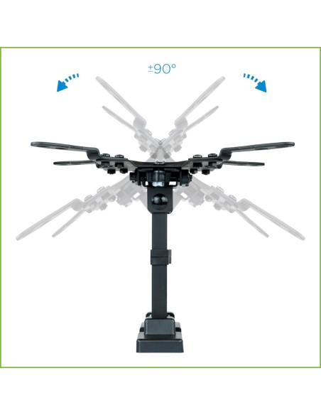 Acheter OEM LP2042TNL-B Support mural pour moniteurs 13"-42" jusqu’à 20 kg Inclinaison +5°/-12°