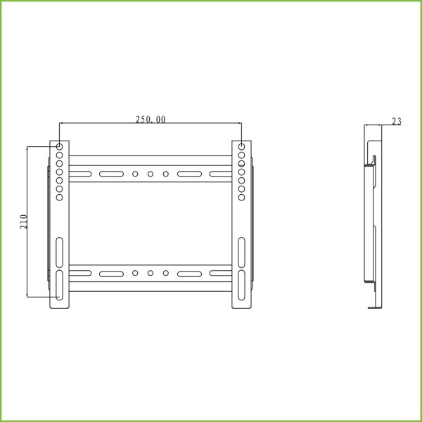Kaufen DAHUA LM19/22/24/27/32-F200-BG Wandhalterung für Monitore 19–32" bis 25 kg