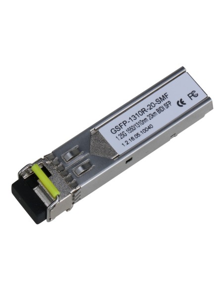 Acquista DAHUA GSFP-1310R-20-SMF SFP monomodale SM LC 1Gbps 20km trasmissione 1550nm / ricezione 1310nm. Ricevitore