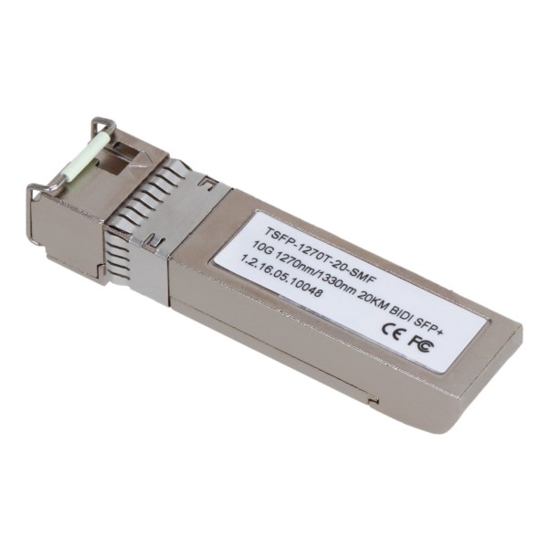 Acheter DAHUA TSFP-1270T-20-SMF SFP+ monomode SM LC 10 Gbit/s 20 km émission 1270 nm / réception 1330 nm. Émetteur