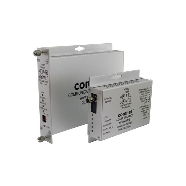 Acheter COMNET FDX60M2 RS232, RS422 & RS485 (2 & 4 fils) émetteur-récepteur universel de données, 2 fibres, multimode, 1310 nm